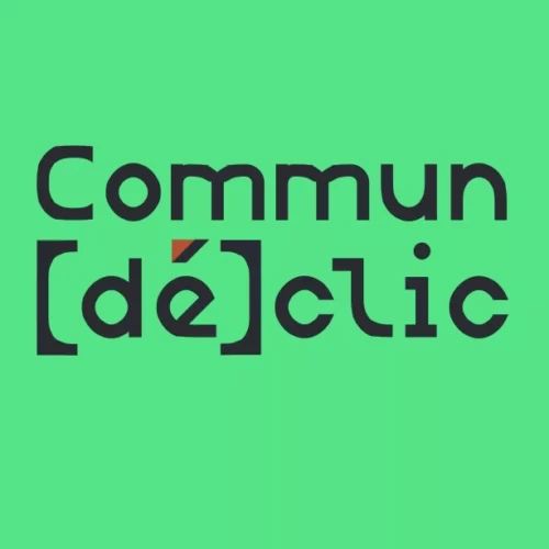 Logo sur fond vert pour les ateliers de communication DIY