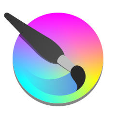 Logo Krita, logiciel libre en graphisme et web