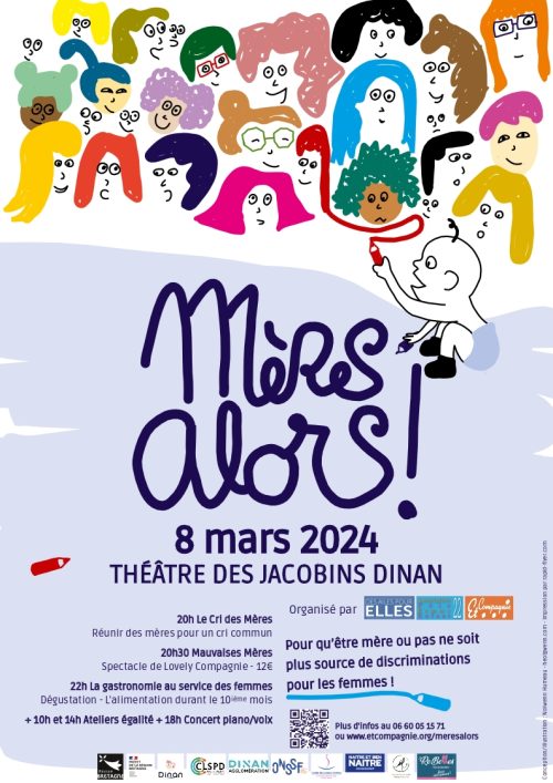 Affiche A3 Dinan pour Mères alors !