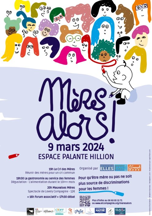 Affiche A3 Hillion pour Mères alors !